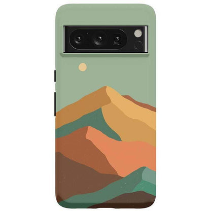 Endless Peaks | Colorblock Mountain Google Pixel Case Google Pixel Case Casetry Essential Google Pixel 8 Pro