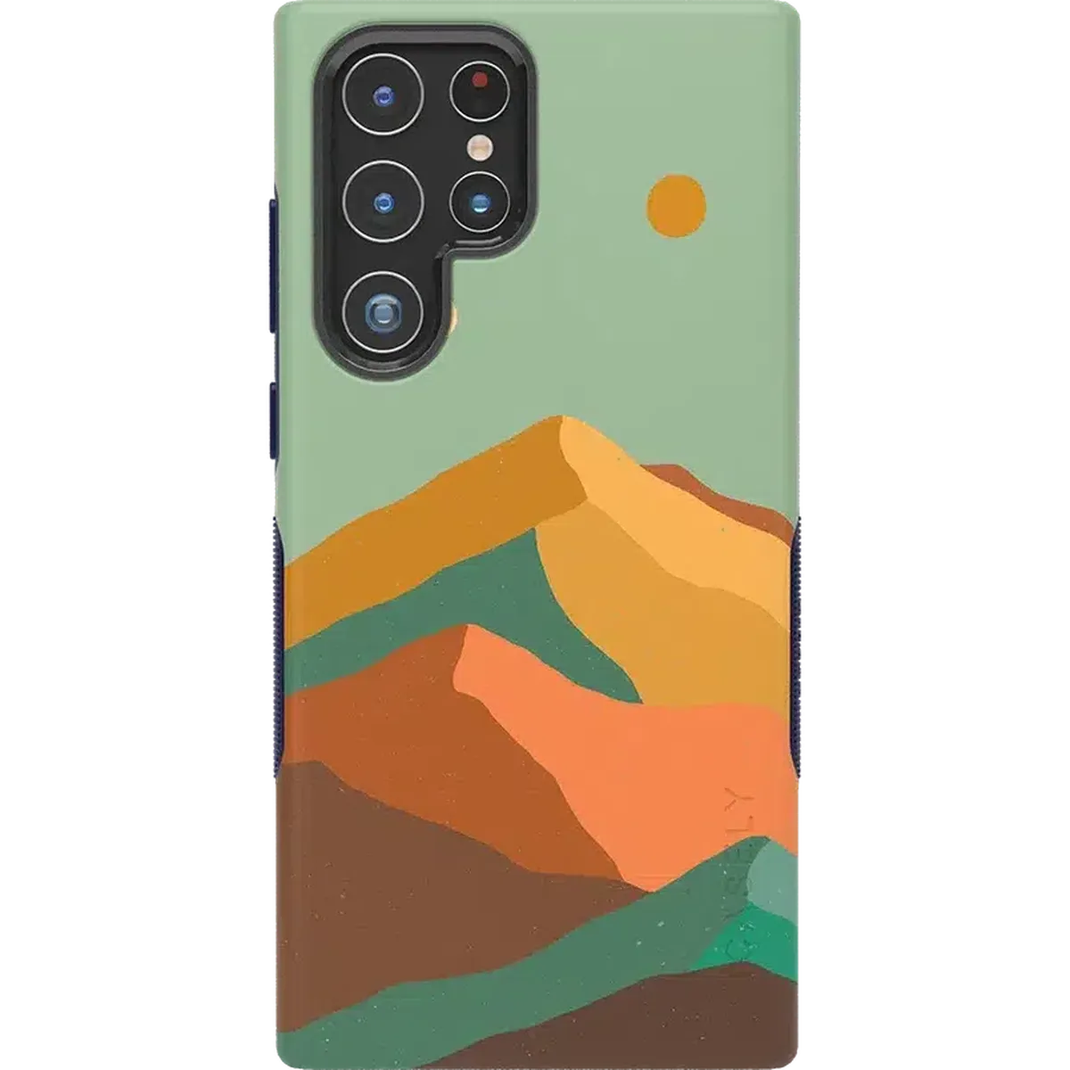 Endless Peaks | Colorblock Mountain Samsung Case Samsung Case get.casely Bold Galaxy S22 Ultra
