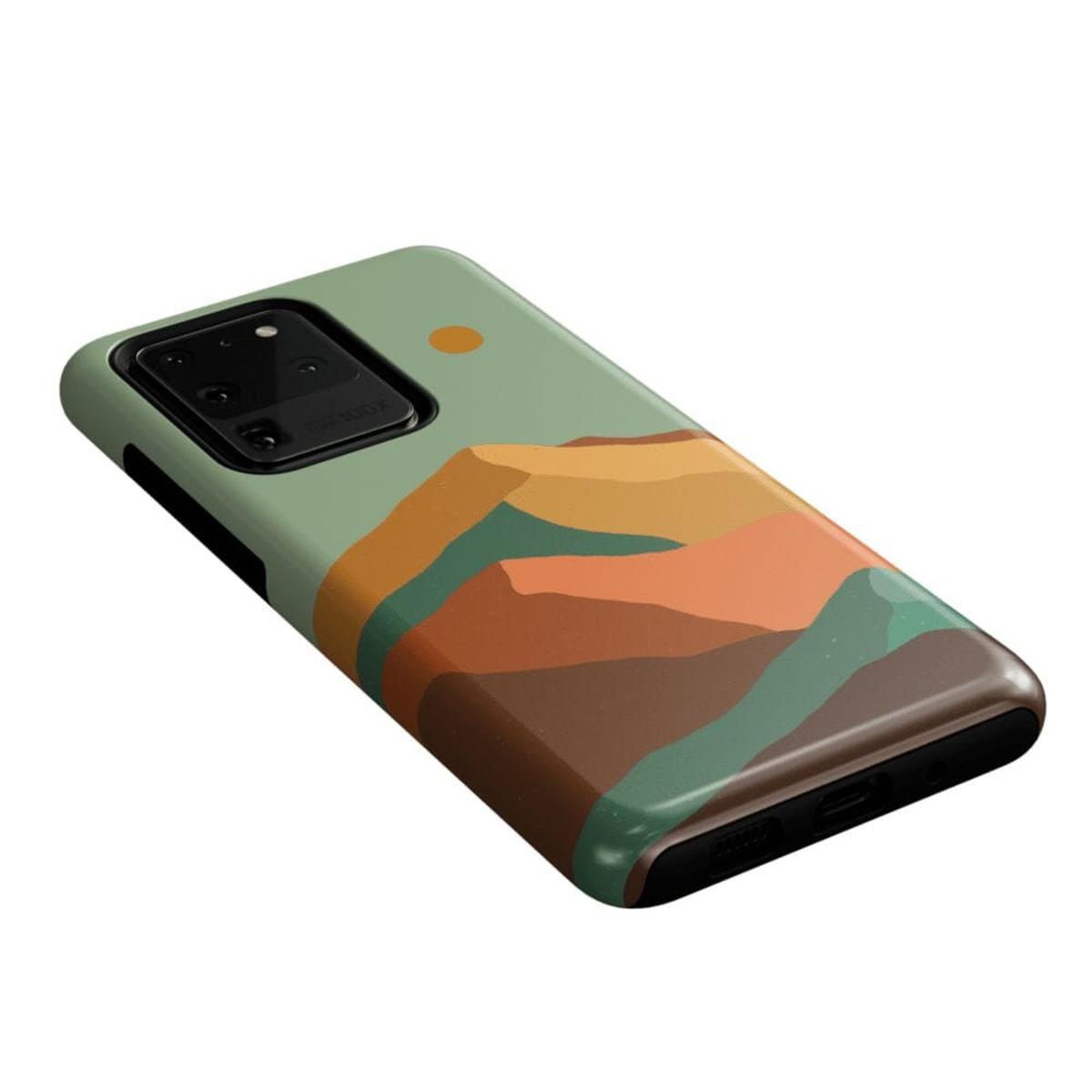 Endless Peaks | Colorblock Mountain Samsung Case Samsung Case Casetry