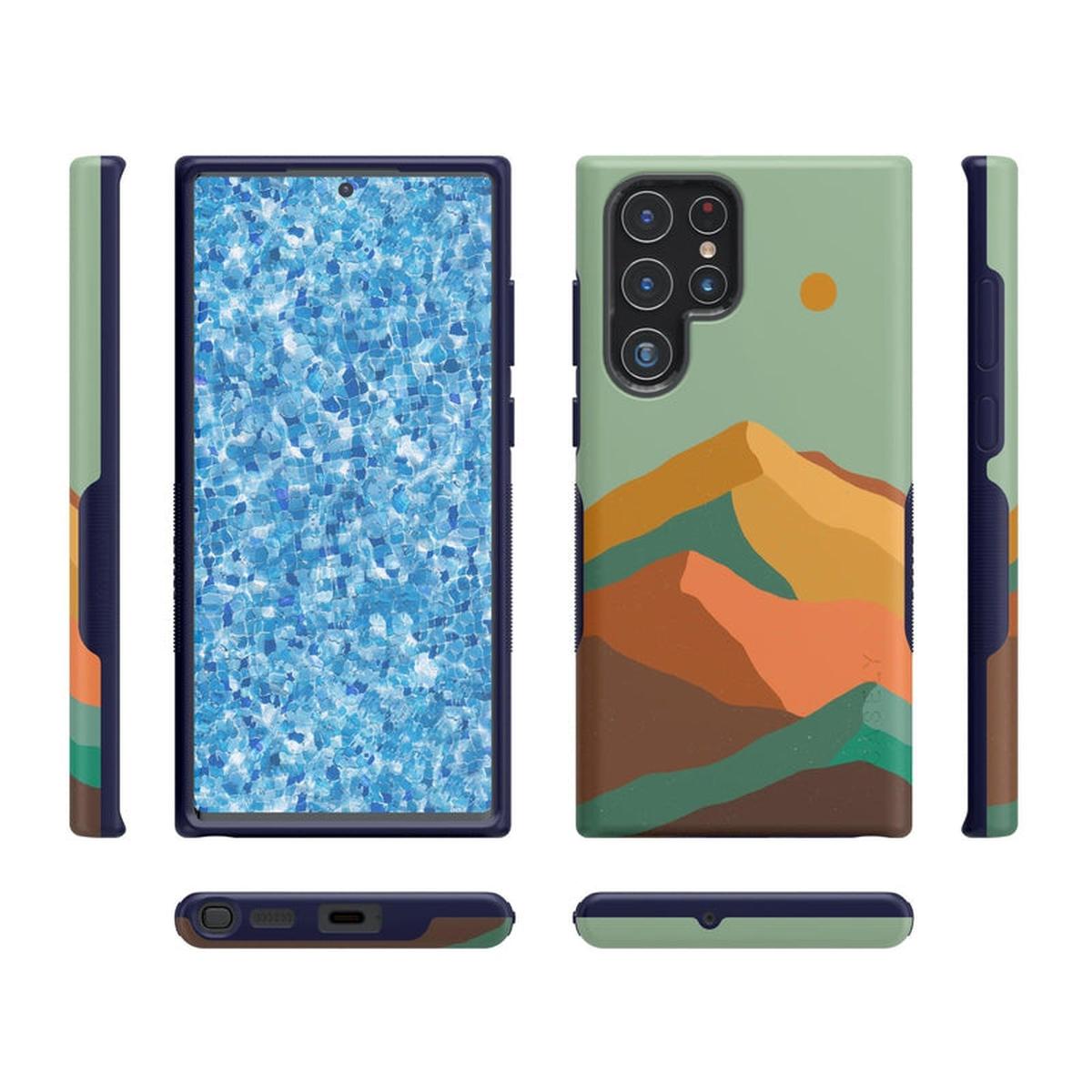 Endless Peaks | Colorblock Mountain Samsung Case Samsung Case get.casely