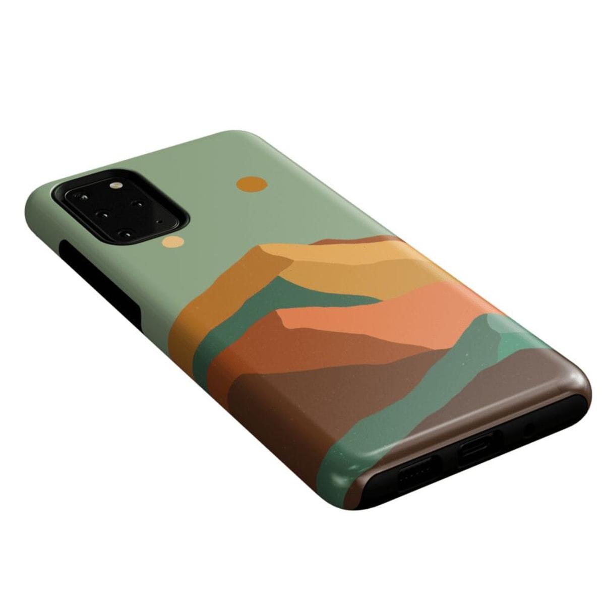Endless Peaks | Colorblock Mountain Samsung Case Samsung Case Casetry