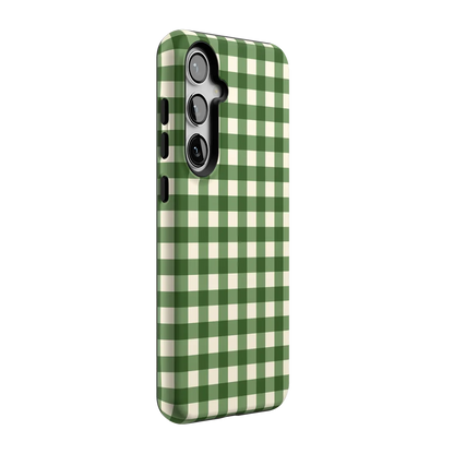 Checked Twice | Green Plaid Case