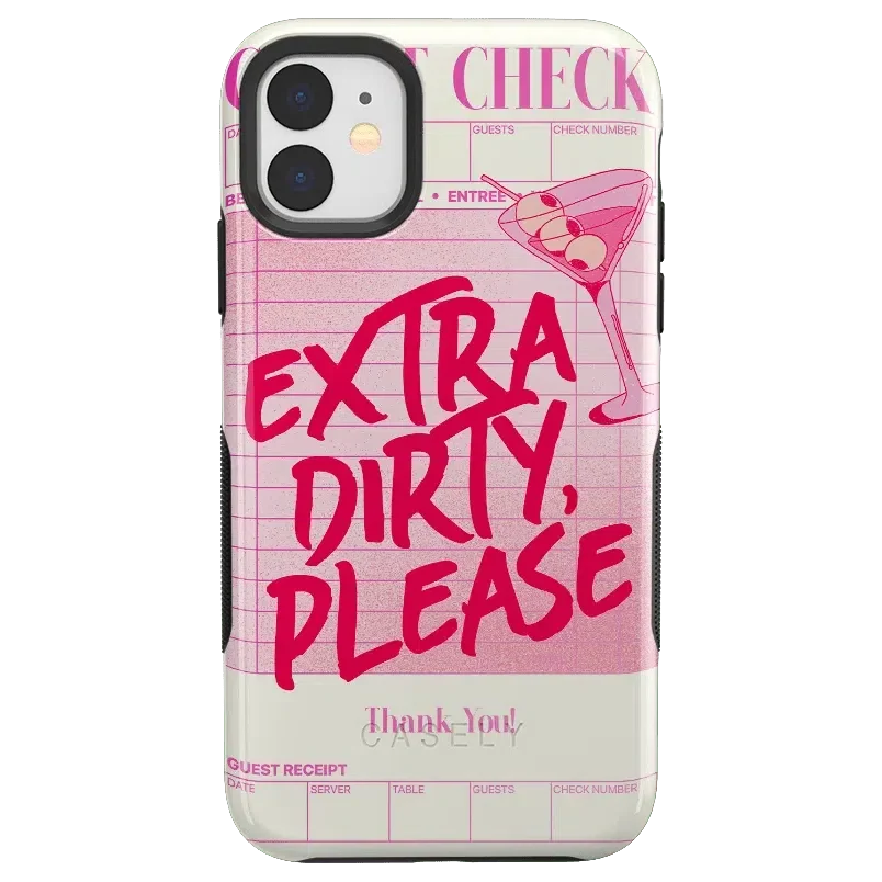 Extra Dirty Please | Fun on Weekdays Case iPhone Case get.casely Bold iPhone 11