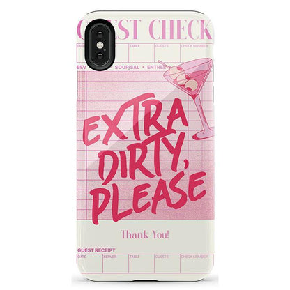 Extra Dirty Please | Fun on Weekdays Case iPhone Case get.casely Essential iPhone XS Max