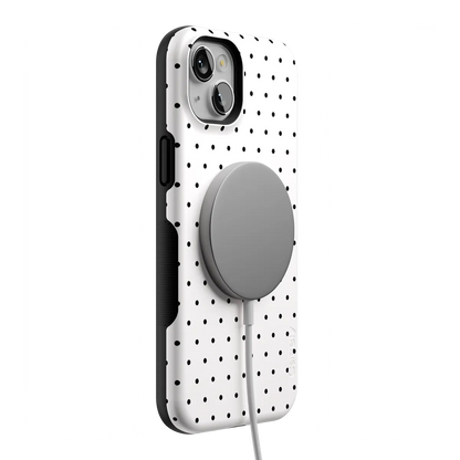 On the Dot | Black Polka Dot Case