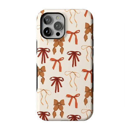 Fall Girlie | Pumpkin Spice Bows Case Phone Case get.casely Bold Flex + MagSafe® iPhone 12 Pro Max