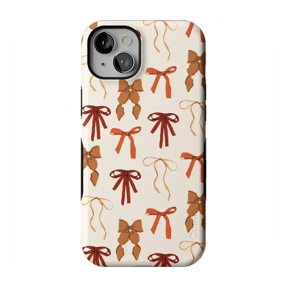 Fall Girlie | Pumpkin Spice Bows Case Phone Case get.casely Bold Flex + MagSafe® iPhone 15 Plus