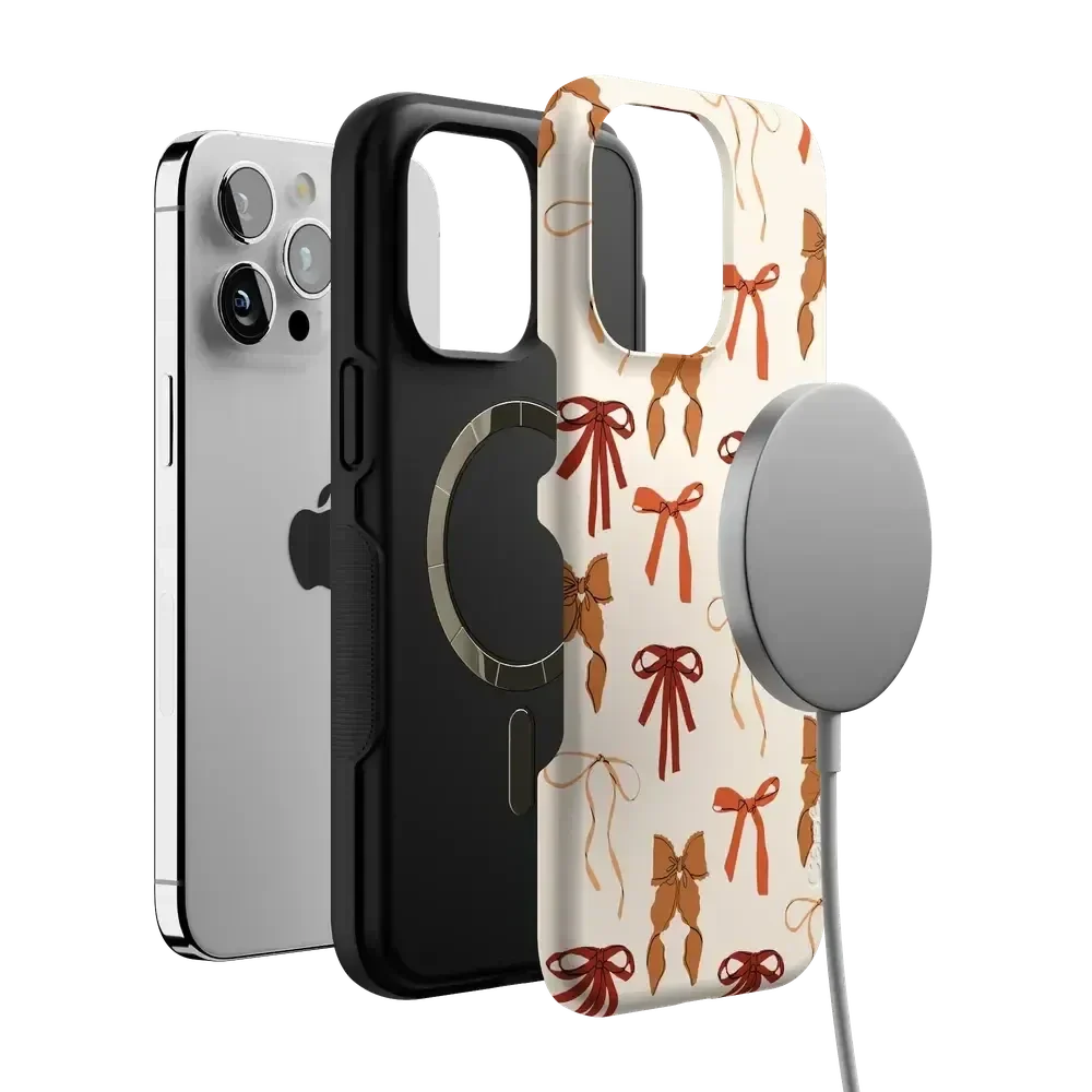 Fall Girlie | Pumpkin Spice Bows Case Phone Case get.casely