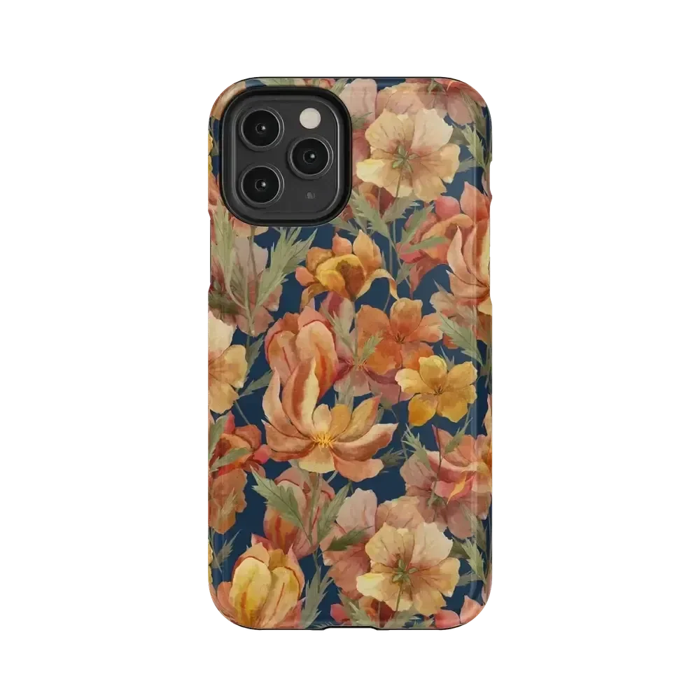 Fallen Gold | Antique Floral Case Phone Case get.casely Essential iPhone 11 Pro