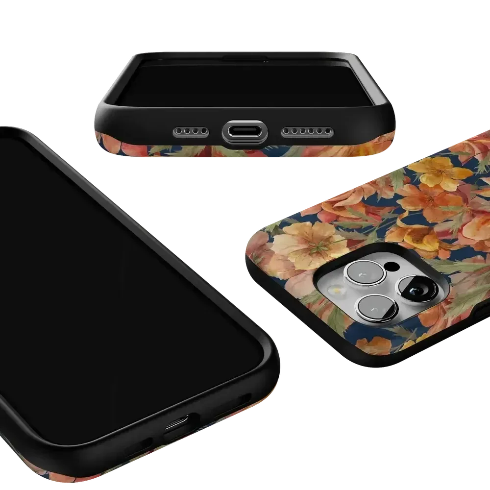 Fallen Gold | Antique Floral Case Phone Case get.casely