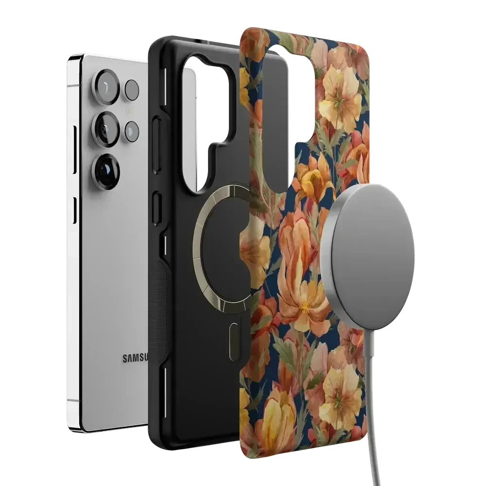 Fallen Gold | Antique Floral Case Phone Case get.casely