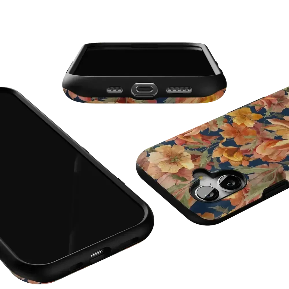 Fallen Gold | Antique Floral Case Phone Case get.casely