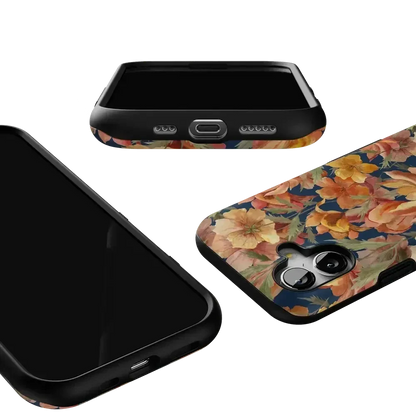 Fallen Gold | Antique Floral Case Phone Case get.casely