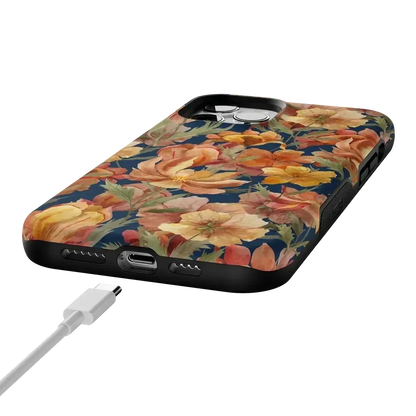 Fallen Gold | Antique Floral Case Phone Case get.casely