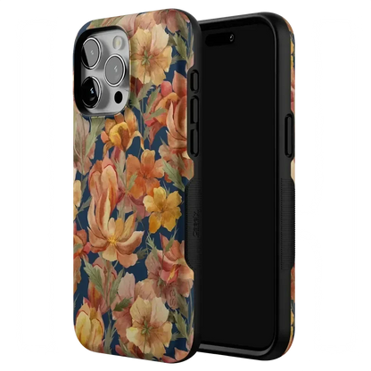 Fallen Gold | Antique Floral Case Phone Case get.casely