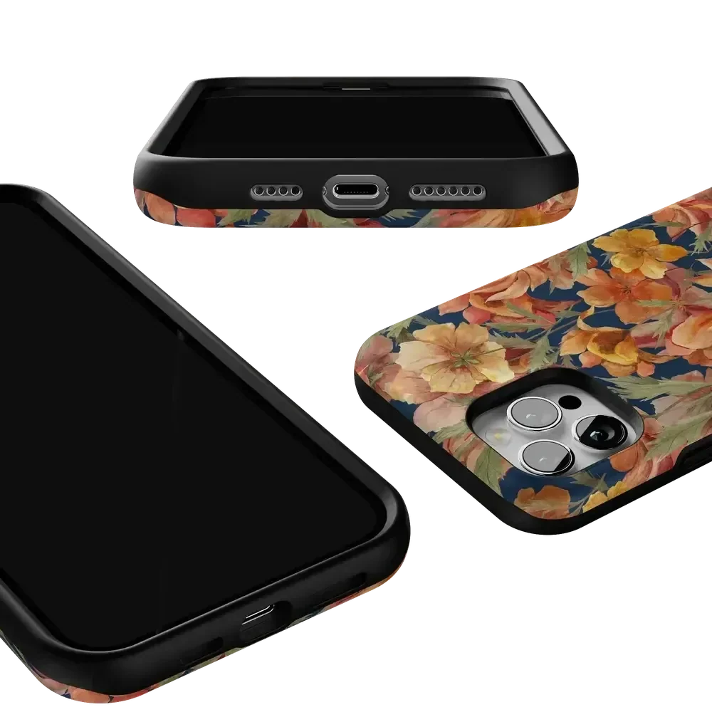 Fallen Gold | Antique Floral Case Phone Case get.casely