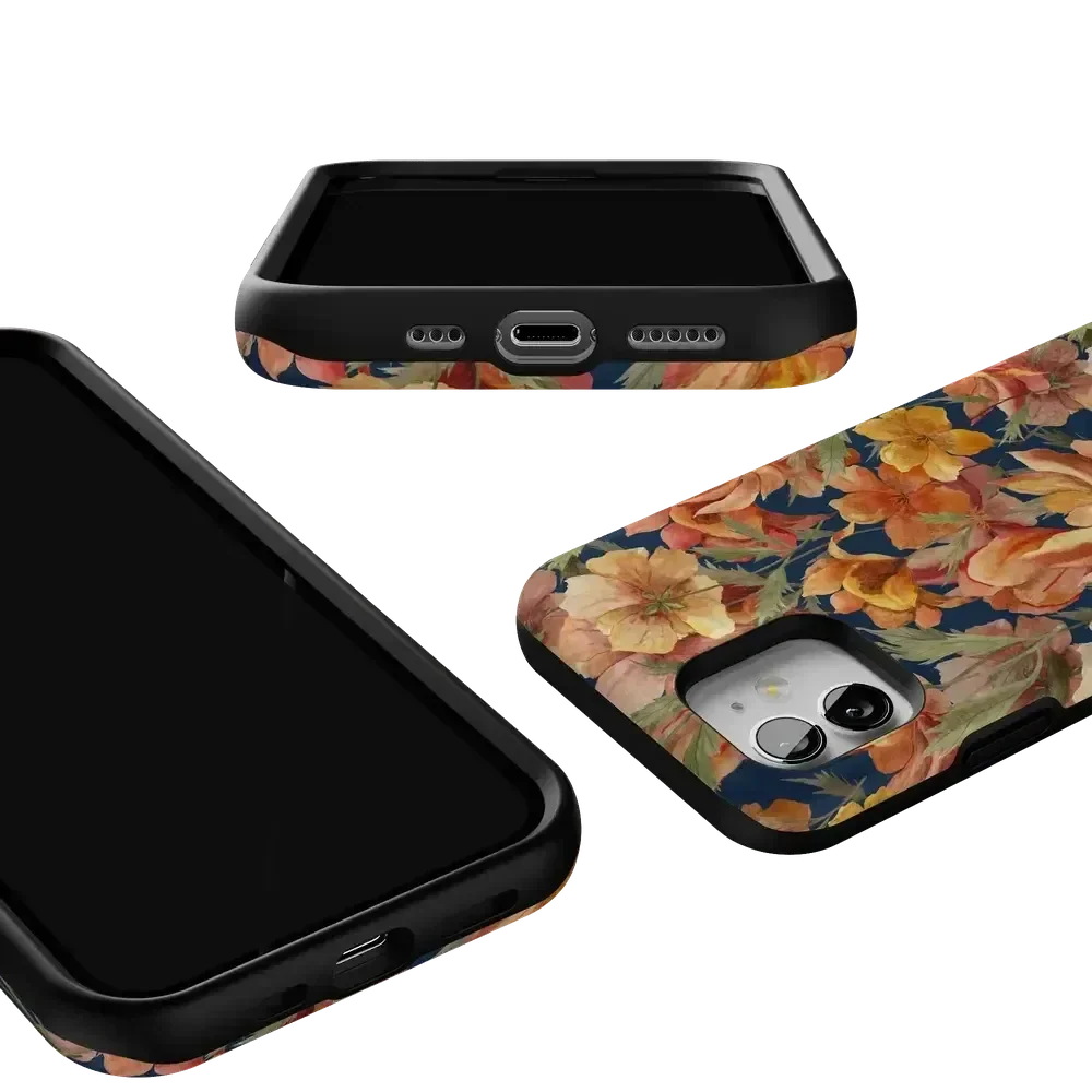 Fallen Gold | Antique Floral Case Phone Case get.casely