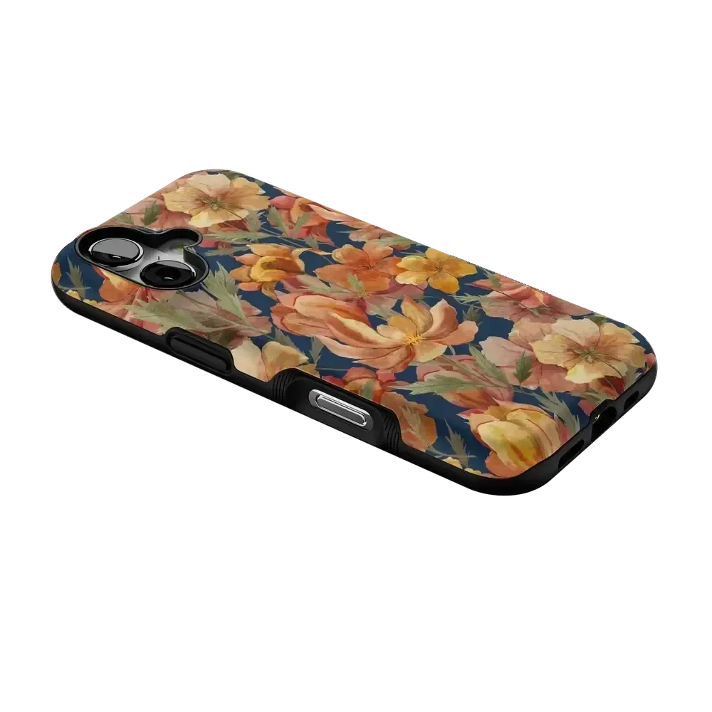Fallen Gold | Antique Floral Case Phone Case get.casely