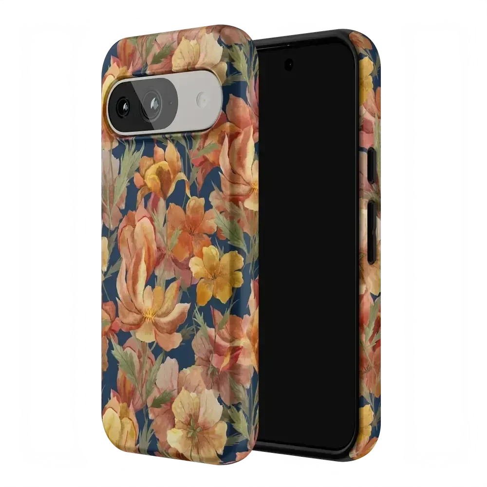 Fallen Gold | Antique Floral Case Phone Case get.casely
