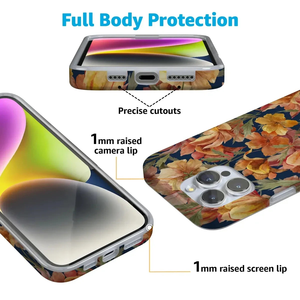 Fallen Gold | Antique Floral Case Phone Case get.casely