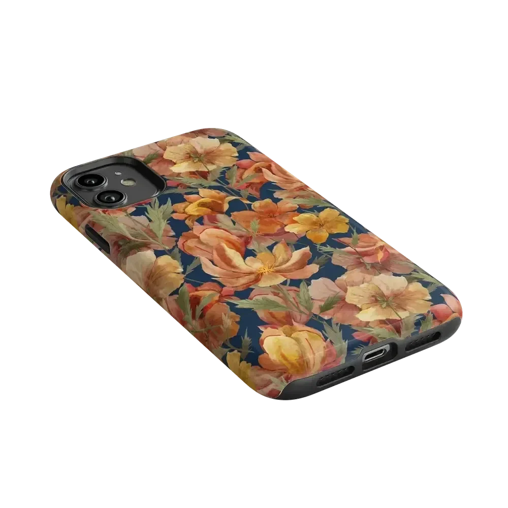 Fallen Gold | Antique Floral Case Phone Case get.casely