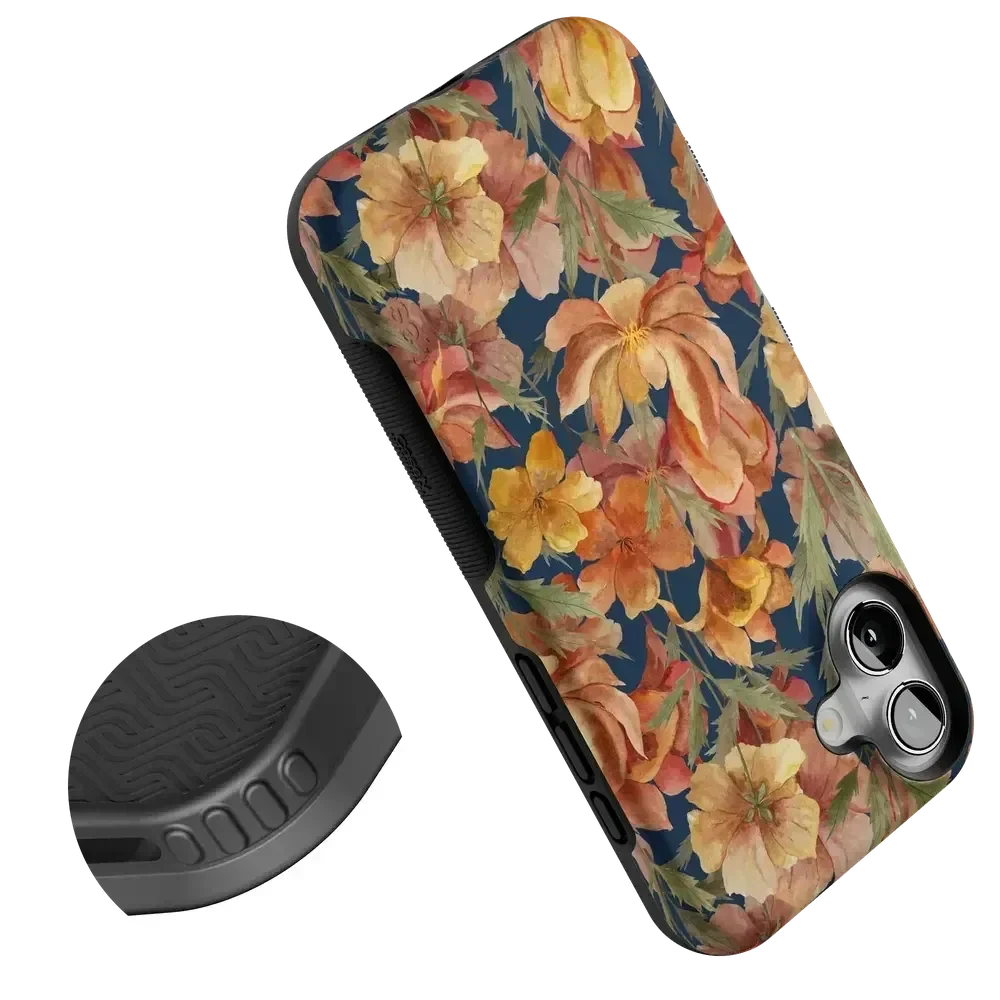 Fallen Gold | Antique Floral Case Phone Case get.casely