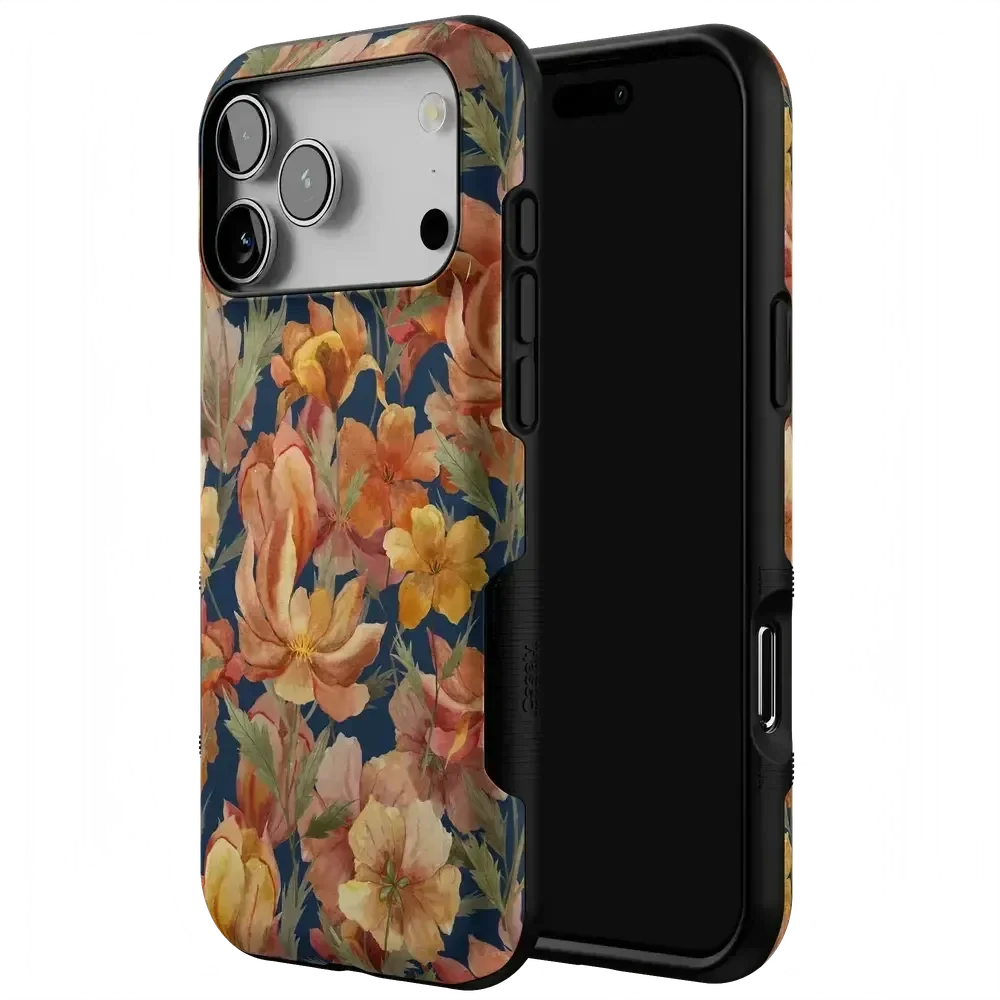 Fallen Gold | Antique Floral Case Phone Case get.casely