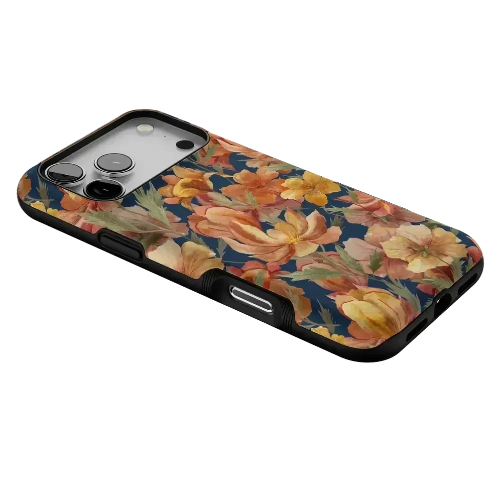 Fallen Gold | Antique Floral Case Phone Case get.casely
