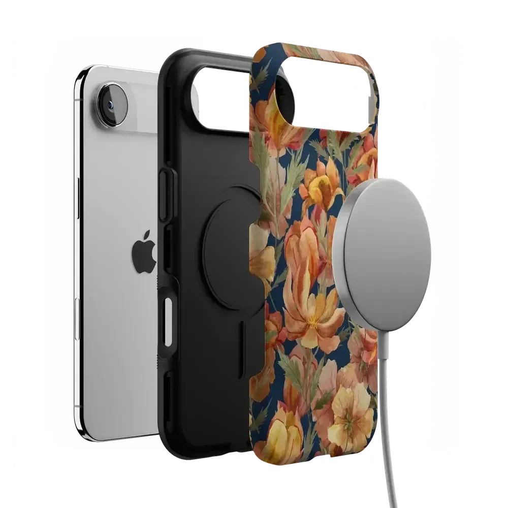 Fallen Gold | Antique Floral Case Phone Case get.casely