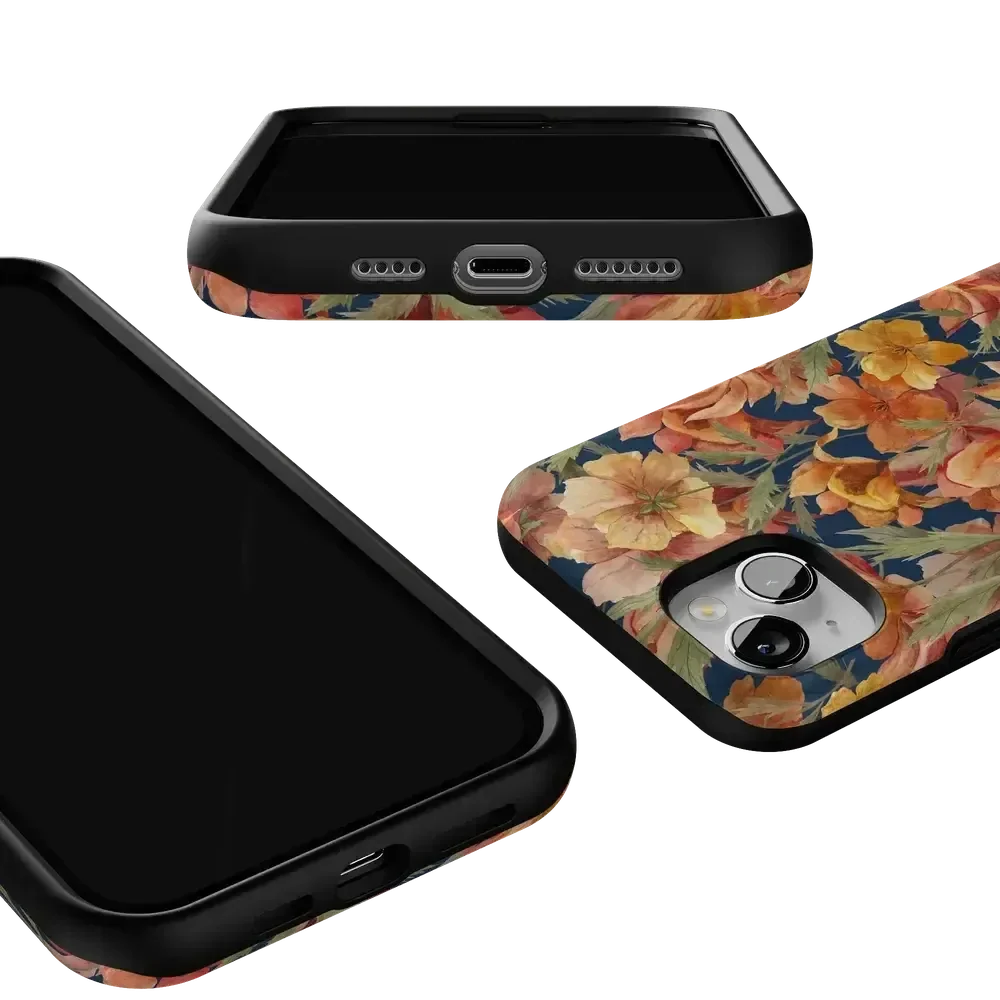 Fallen Gold | Antique Floral Case Phone Case get.casely