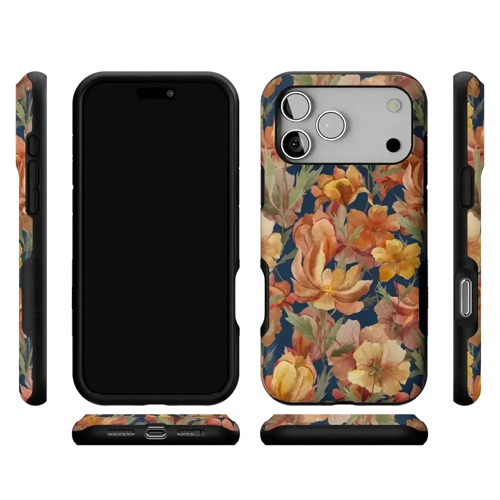 Fallen Gold | Antique Floral Case Phone Case get.casely