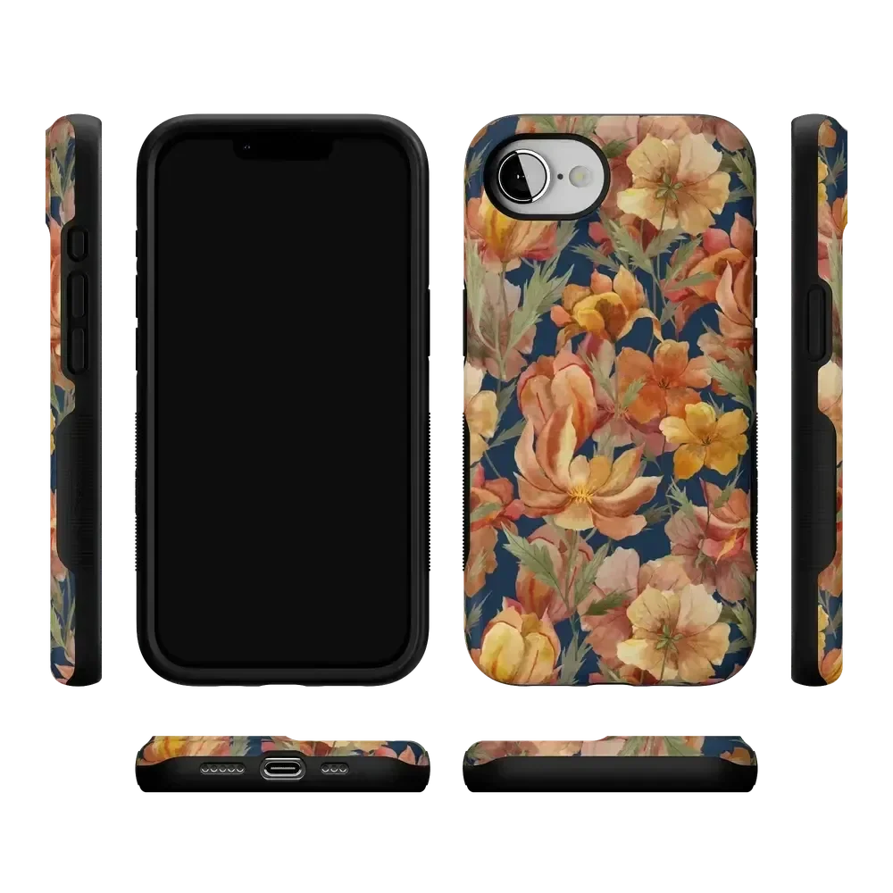 Fallen Gold | Antique Floral Case Phone Case get.casely