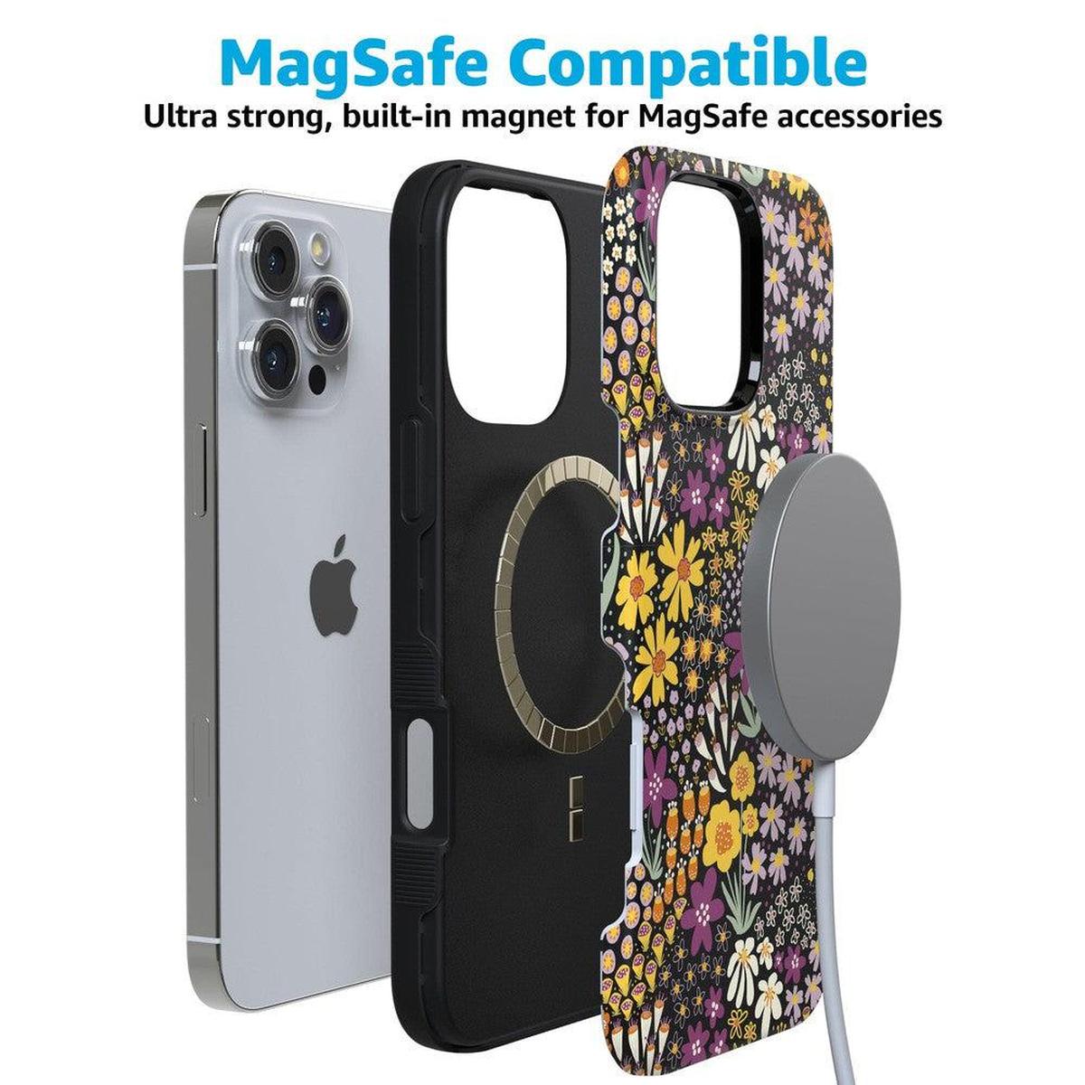 Falling for You | Plum Floral Case iPhone Case get.casely