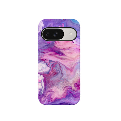 Tie Dying Over You | Purple Marble Google Pixel Case