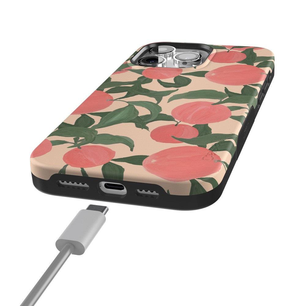 Feeling Peachy | Blush Vines Case iPhone Case get.casely