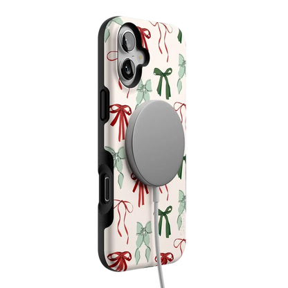 Festive Girlie | Holiday Bows Case Phone Case Casetry