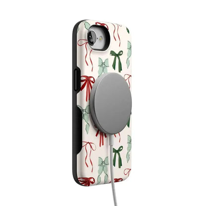 Festive Girlie | Holiday Bows Case Phone Case Casetry