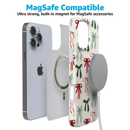 Festive Girlie | Holiday Bows Case Phone Case Casetry