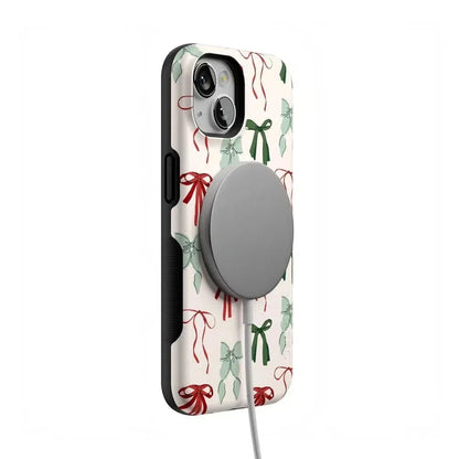 Festive Girlie | Holiday Bows Case Phone Case Casetry