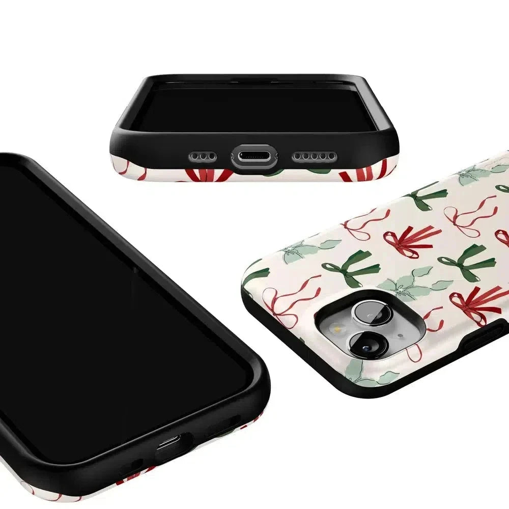 Festive Girlie | Holiday Bows Case Phone Case Casetry