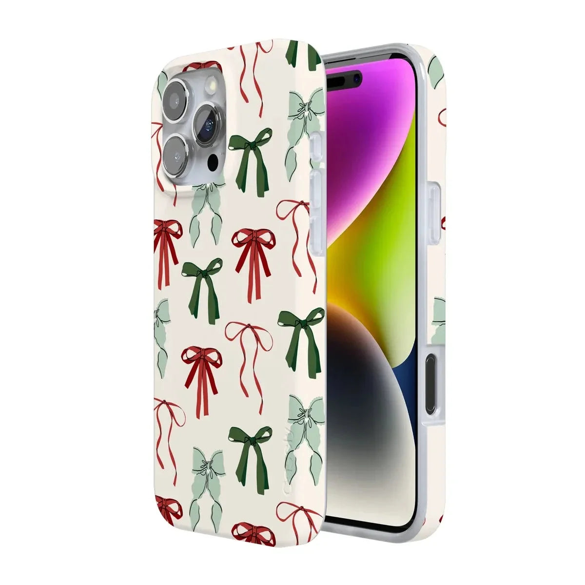 Festive Girlie | Holiday Bows Case Phone Case Casetry