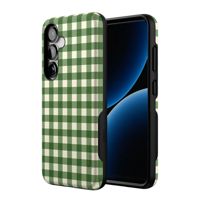 Checked Twice | Green Plaid Case