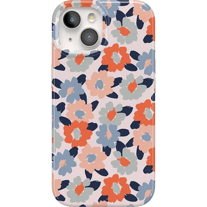 Field of Flowers | Pastel Floral Case iPhone Case get.casely Classic + MagSafe® iPhone 15 Plus
