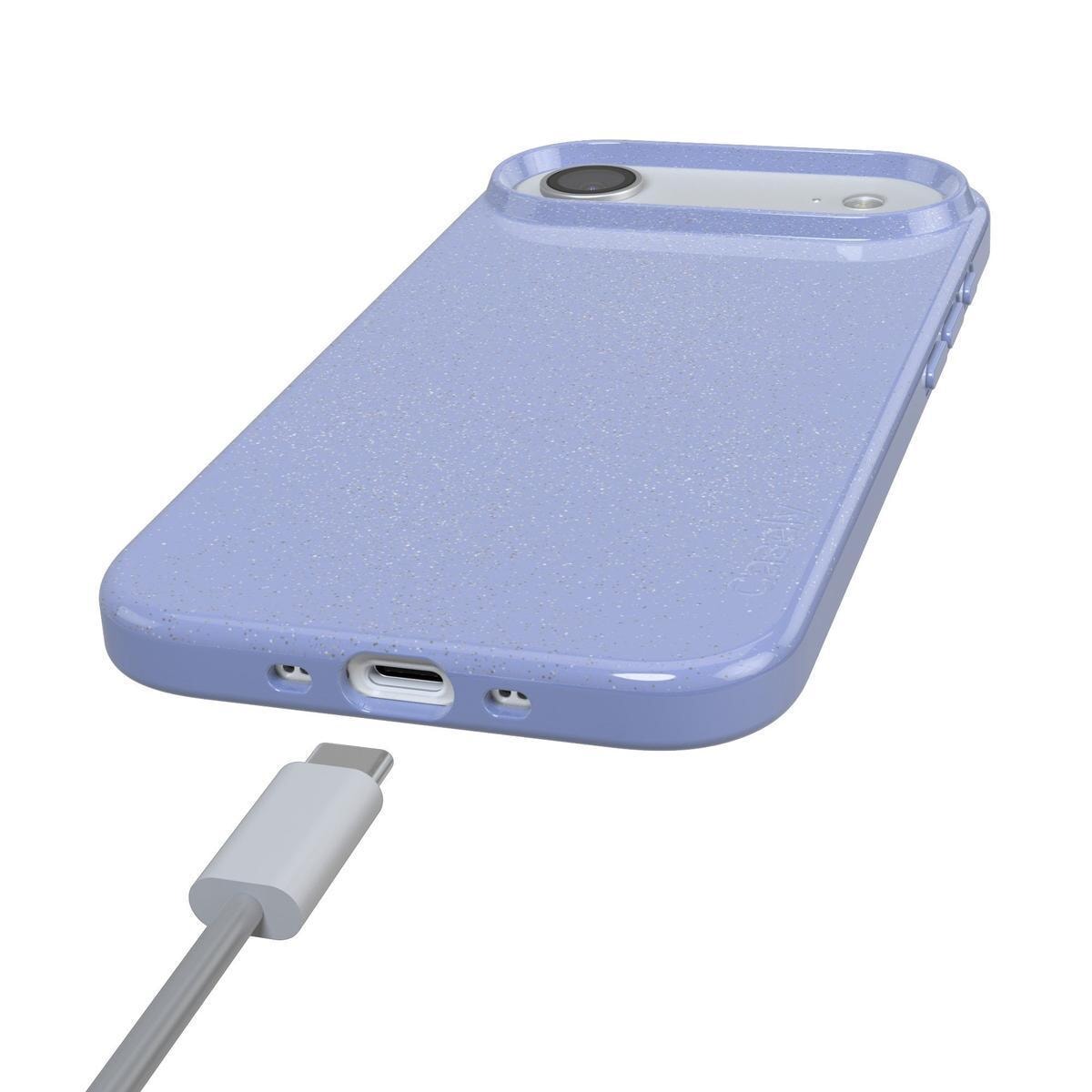 First Light | Periwinkle Pastel Shimmer Case iPhone Case get.casely