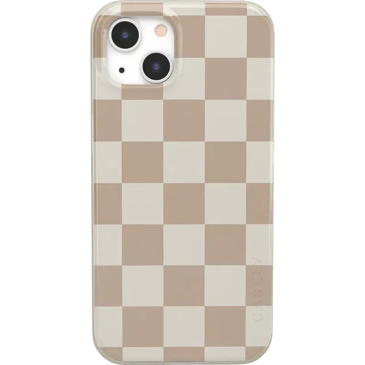 Fit Check | Neutral Checkerboard Case iPhone Case get.casely Classic + MagSafe® iPhone 13