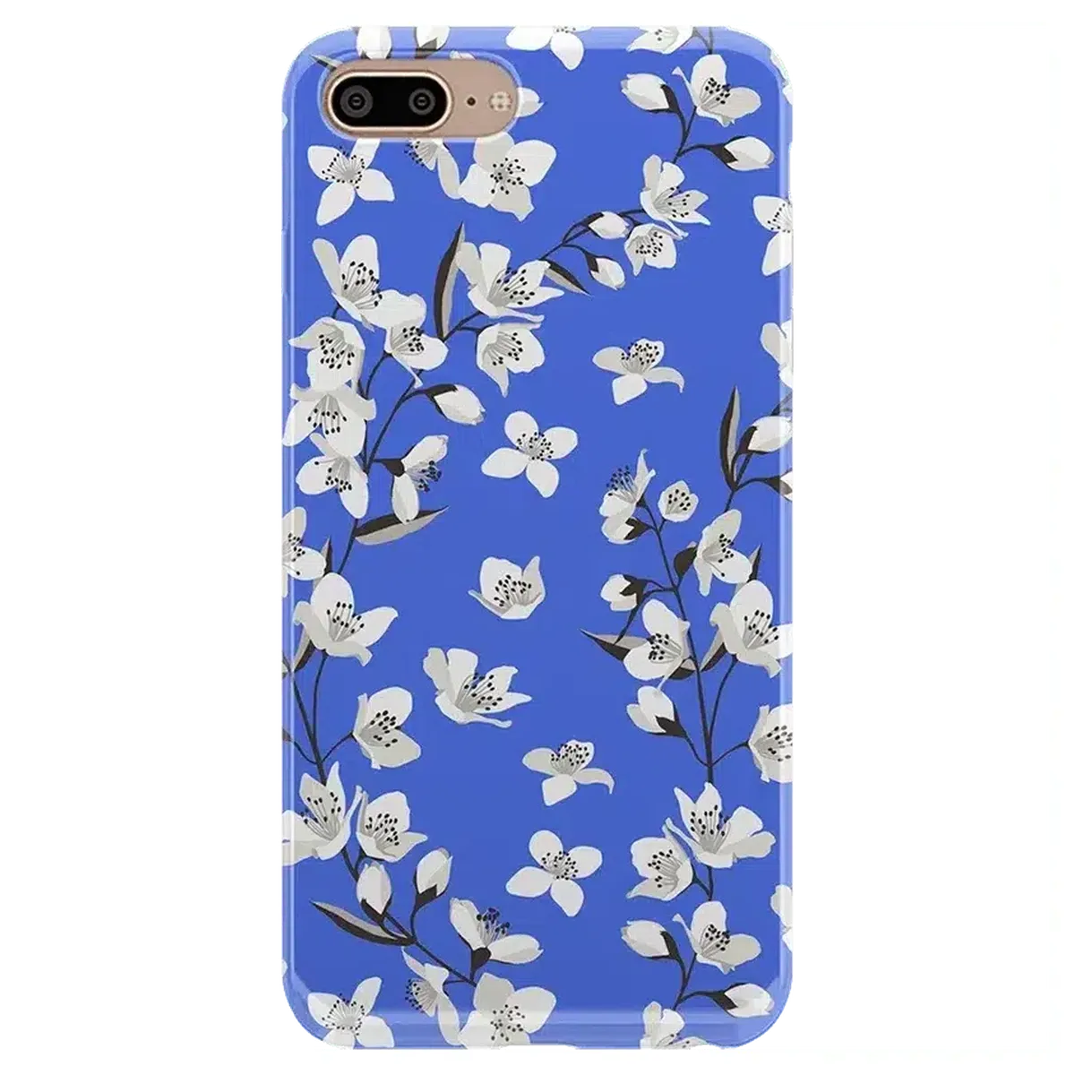 Floral Forest | Blue Cherry Blossom Floral Case iPhone Case get.casely Classic iPhone 6/7/8 Plus