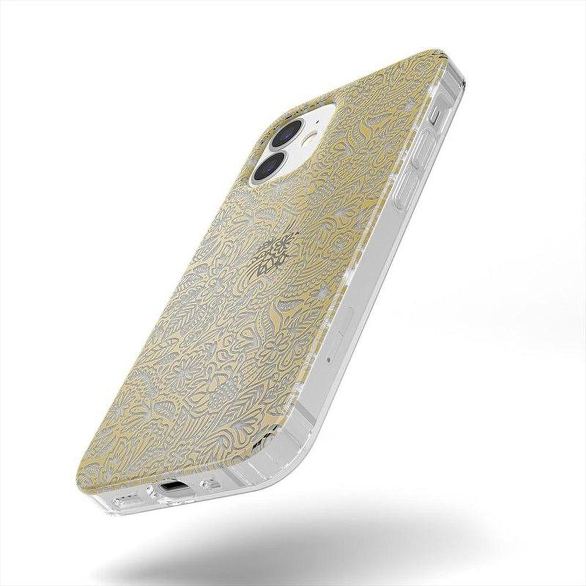 Floral Mandala | Rose Gold Clear Case iPhone Case get.casely