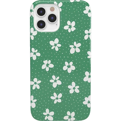 Flower My World | Jade Green Floral Case iPhone Case get.casely Classic iPhone 12 Pro