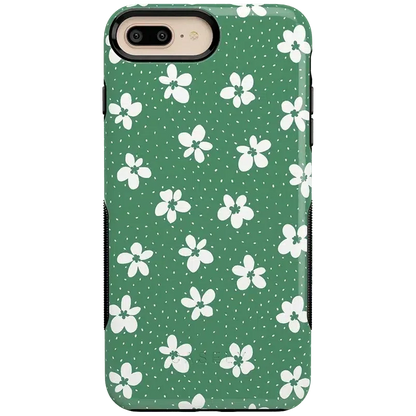 Flower My World | Jade Green Floral Case iPhone Case get.casely