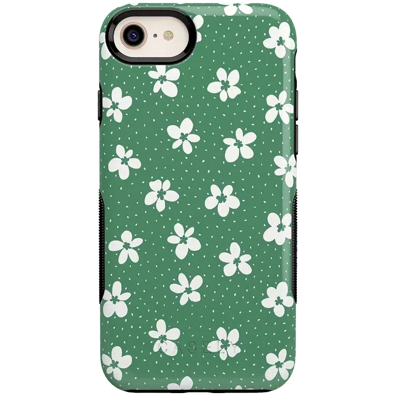 Flower My World | Jade Green Floral Case iPhone Case get.casely